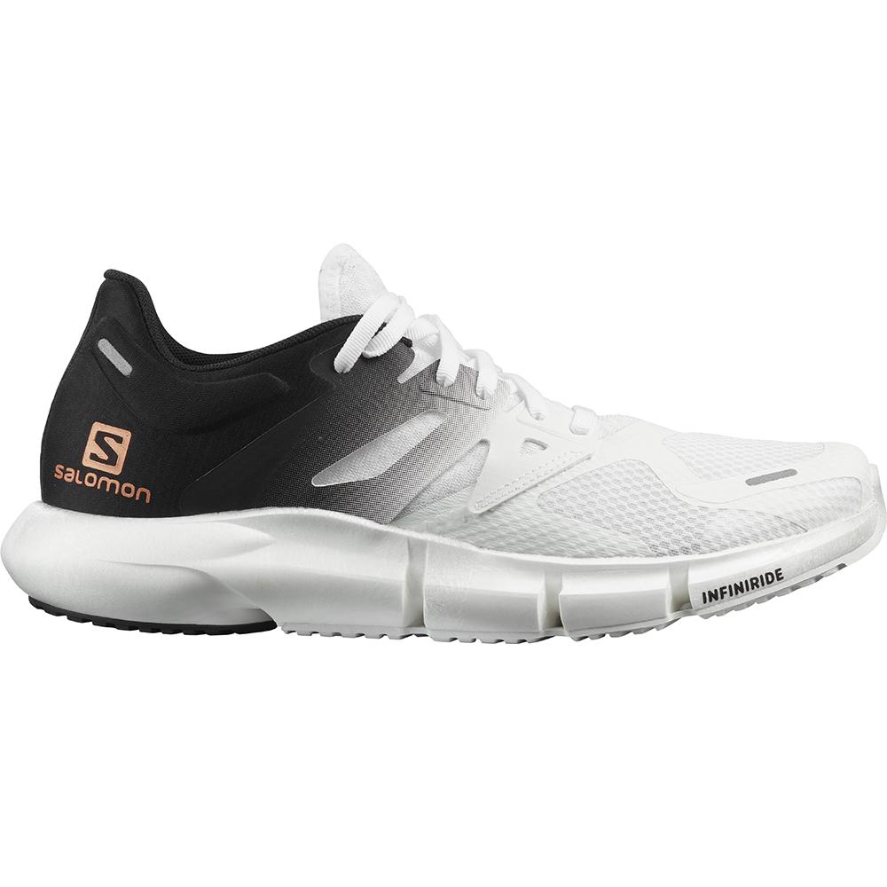 SALOMON PREDICT 2 Philippines - Men's Road Running Shoes - White/Black | 495378-MAX